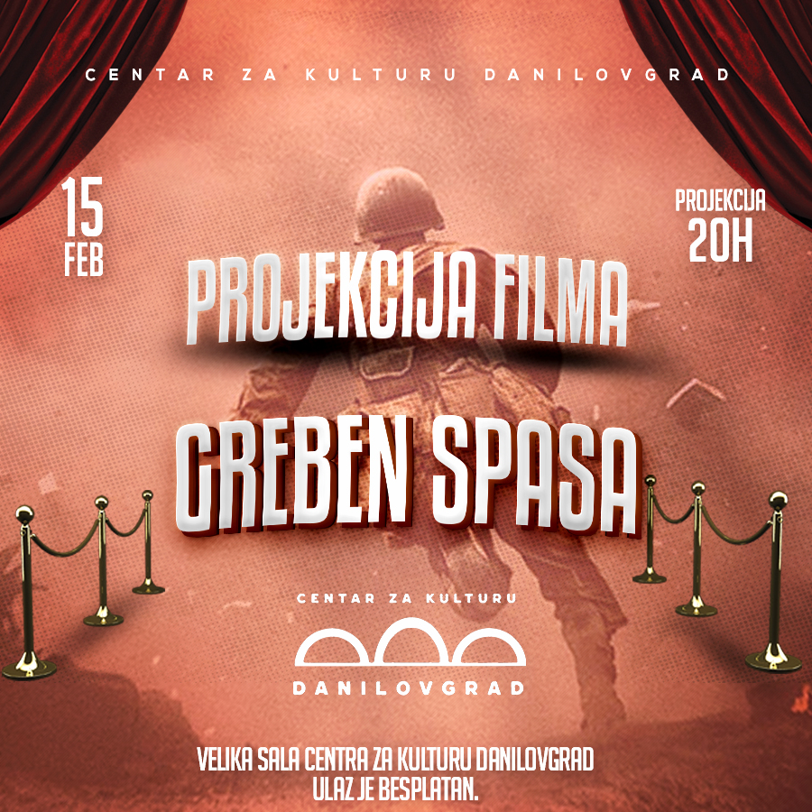 Projekcija filma “Greben spasa”