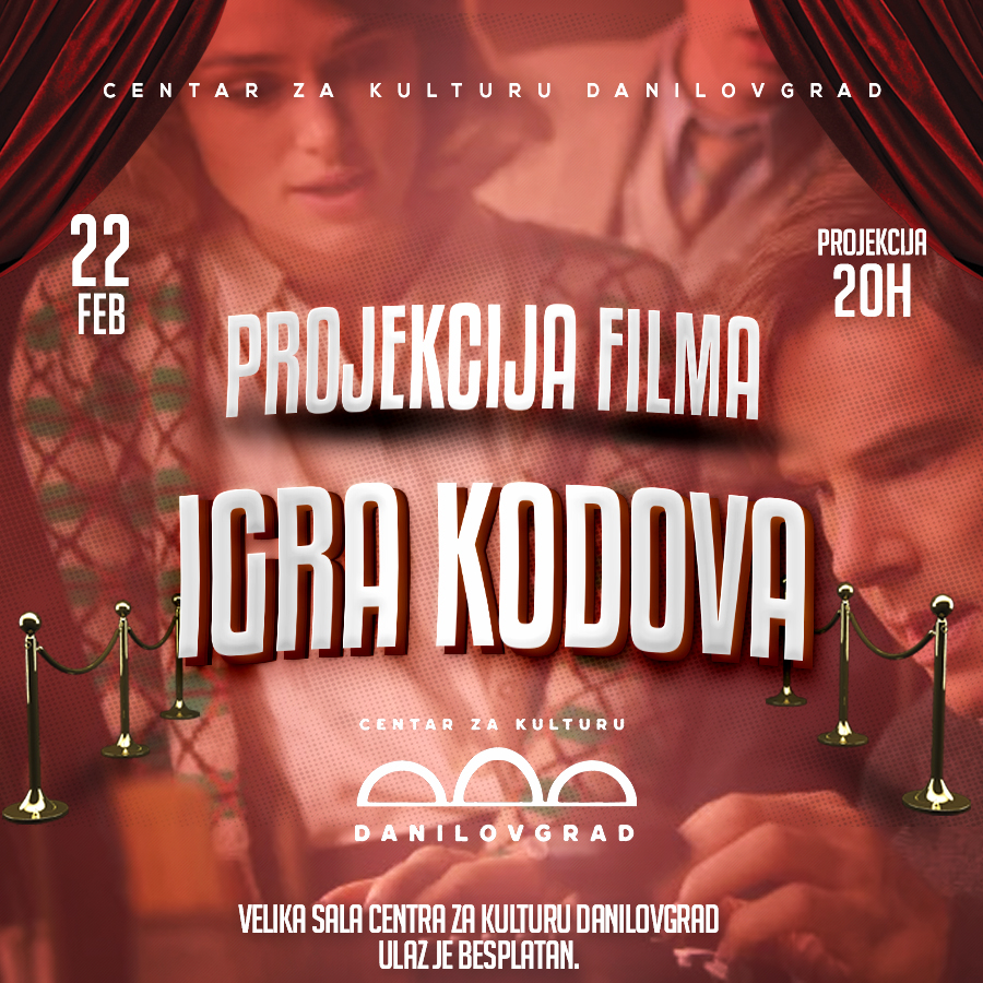 Projekcija filma “Igra kodova”