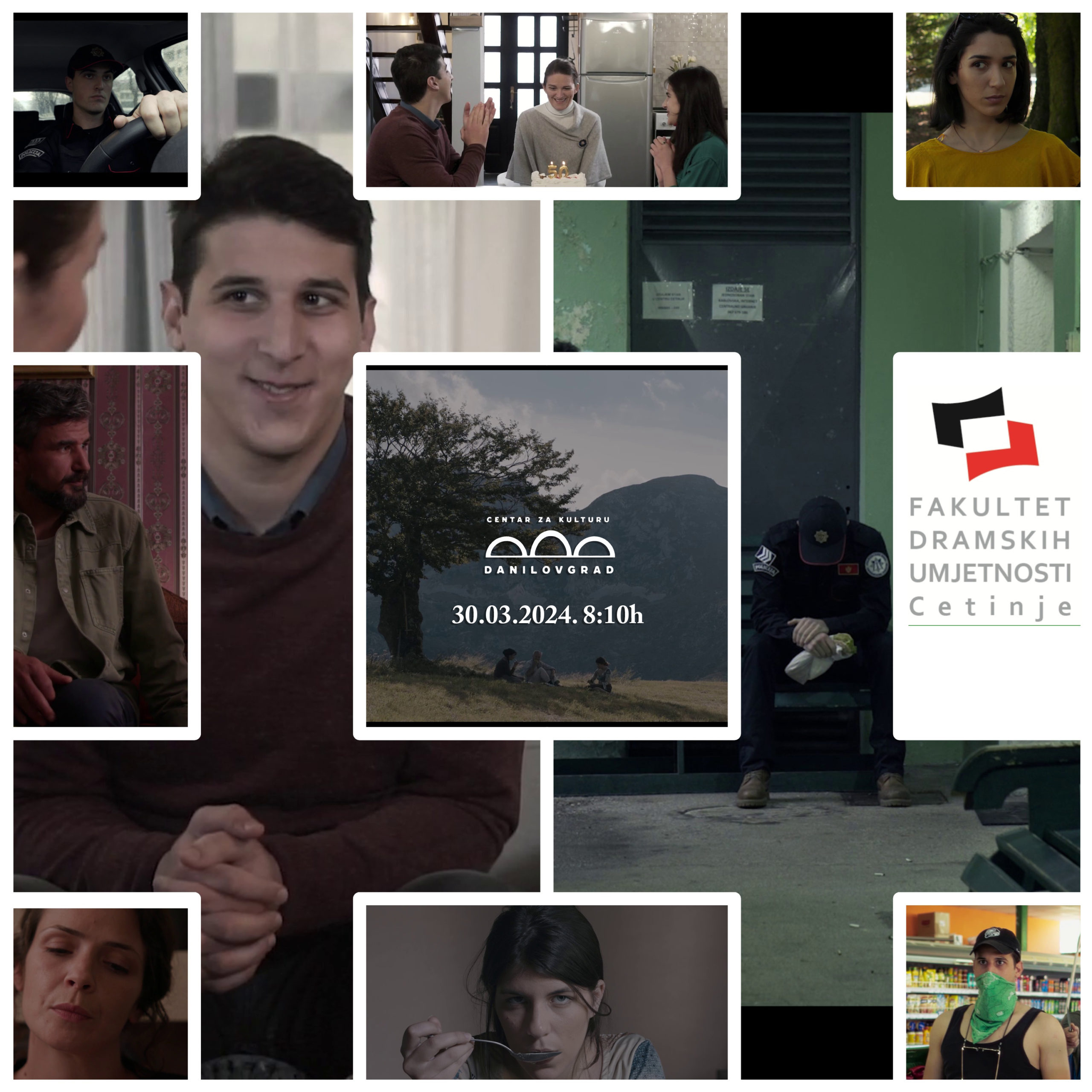 Projekcija studentskih filmova FDU Cetinje