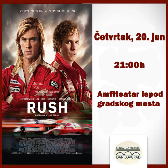 Projekcija filma Rush (2013)