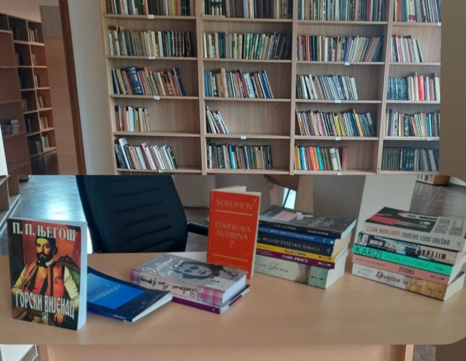 Konoba “Svera” donirala knjige Biblioteci “Mihailo Miho Vuković”